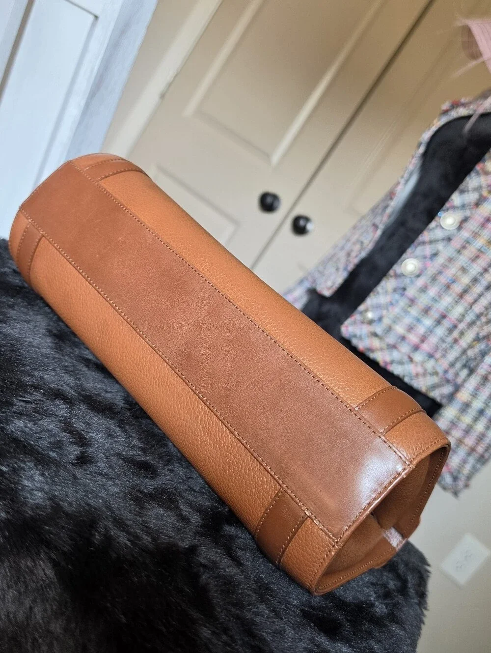 Authentic Burberry Classic Top-Handle Bag